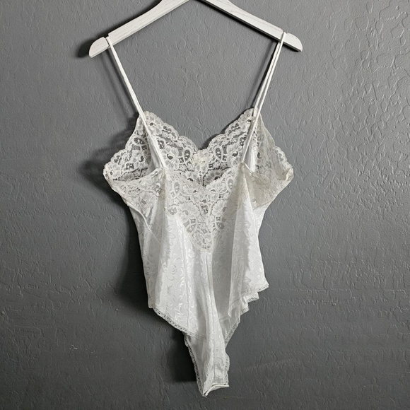 Vintage Christian Dior Lace and Floral Embossed Bodysuit - Picture 7 of 7